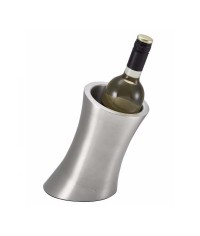 Angled Stainless Steel Wine Cooler